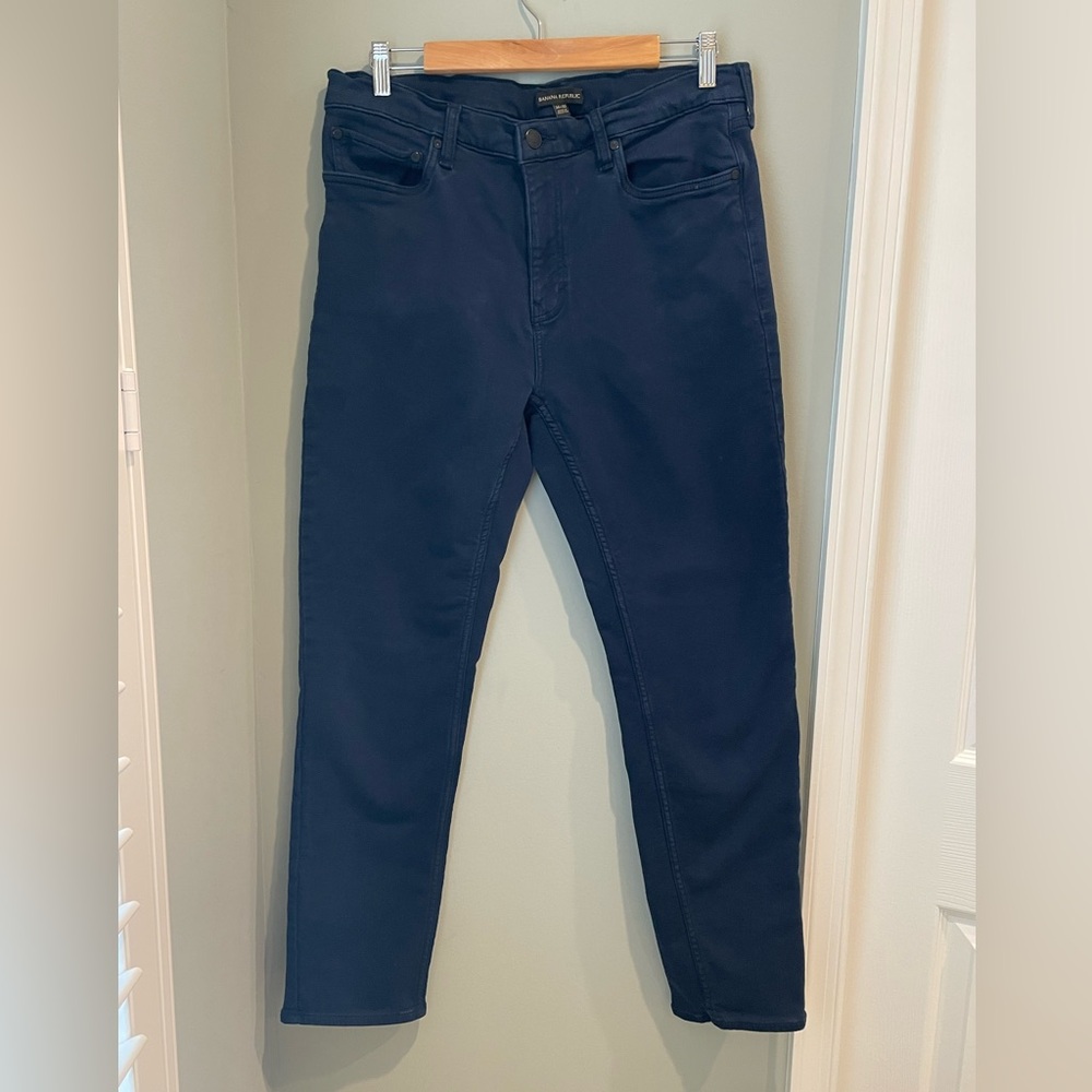Banana Republic Men’s Blue Pants Size 34 x 32‎